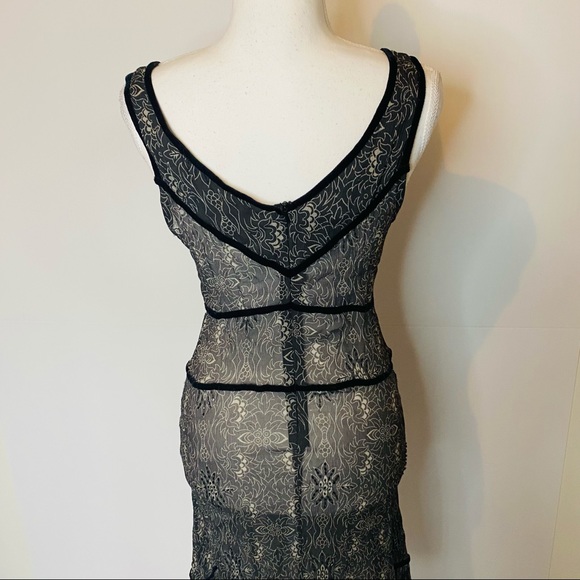 Alannah Hill Size 12 Sheer Midi Dress 100% SILK - Picture 7 of 13